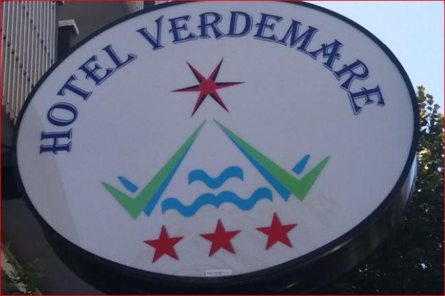 Hotel Verdemare Rímini Exterior foto